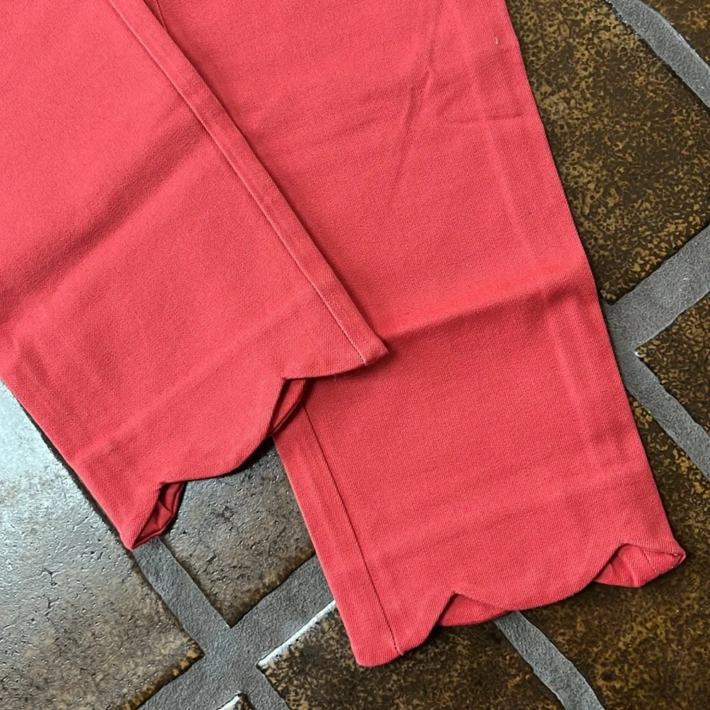 NWT J. By J. Crew Salmon Scalloped Hem Ankle Pant